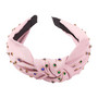 Hiuspanta|SUGAR SUGAR, Pink Knot Hairband -vanhan roosan sävyinen solmupanta