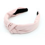 Hiuspanta|SUGAR SUGAR, Basic Knot Hairband -vaaleanpunainen panta