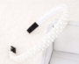 Hiuspanta|SUGAR SUGAR, Sparkly Hairband in White -valkoinen hiuspanta