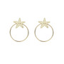 Korvakorut, FRENCH RIVIERA|Summer Seastar Earrings in Gold