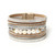 Rannekoru, FRENCH RIVIERA|Wide Boho Pearl Bracelet in Silver
