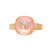 Sormus, BOHM PARIS|Bague Bea Peach DeLite Crystal