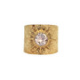 Sormus, BOHM PARIS|Bague Anais avec cristal golden shadow