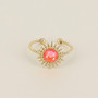Sormus, BOHM PARIS|Bague Dao avec cristal electric orange delite