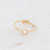 Sormus, BOHM PARIS|Bague Ally -ivory cream