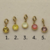 Maskotti/riipus, BOHM PARIS|Lockie Charm Cassy nuances jeunes
