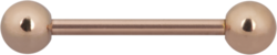 Barbell 1,6mm|Steel Roseline®