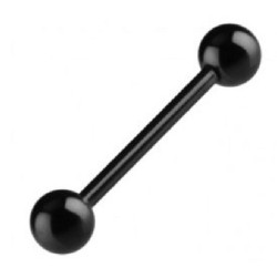 Barbell 1,6mm|Titan Blackline® 4mm Balls