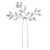 Hiuskoru, ATHENA BRIDAL|Dainty Silver Hairpin with Crystals