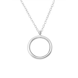 Hopeinen kaulakoru, MINIMALISM|Thin Hoop