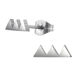 Kirurginteräsnapit, Triple Triangle Earstuds