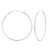 Hopeiset renkaat, Basic 50mm Silver Hoops