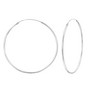 Hopeiset renkaat, Basic 50mm Silver Hoops