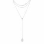 Kerroskaulakoru, FRENCH RIVIERA|Rosary Style Necklace in Silver 