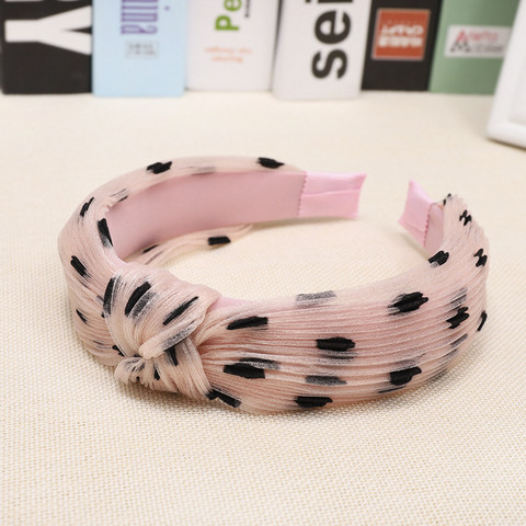 Hiuspanta|SUGAR SUGAR, Sweet Polkadot Hairband in Rose