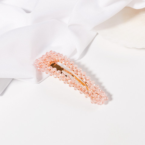 Hiuspinni|SUGAR SUGAR, Sparkling Gold Clip in Pink