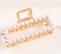 Hiussolki, hainhammas|SUGAR SUGAR, Simple Pearl Hairclip in Gold