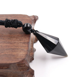 Kaulakoru, NATURE COLLECTION|Diamond Necklace with Black Agate