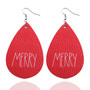 Joulukorvakorut, Christmas Teardop/Merry