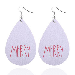 Joulukorvakorut, Christmas Teardop/Merry in White
