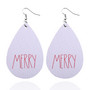 Joulukorvakorut, Christmas Teardop/Merry in White