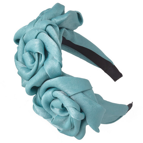 Hiuspanta|SUGAR SUGAR, Roses Hairband in Soft Blue