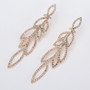 Korvakorut, FRENCH RIVIERA|Long Glitter Earrings in Gold