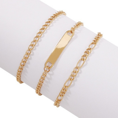 Rannekorusetti, FRENCH RIVIERA|Bronx Gold Bracelet Set