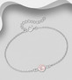 Hopearannekoru, PREMIUM COLLECTION|Delicate Rose Quartz Bracelet
