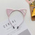 Hiuspanta|SUGAR SUGAR, Cat Ears Hairband in Pink
