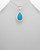 Hopeariipus, PREMIUM COLLECTION|Teardrop Pendant in Sky Blue