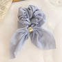 Donitsi/Scrunchie|SUGAR SUGAR, Bowtie in Blue & White