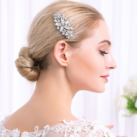 Hiuskoru, ROMANCE|Glamourous Flower Silver Hairpiece