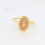 Sormus, BOHM PARIS|Bague Malina -dorée avec pierre de soleil