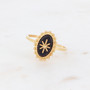 Sormus, BOHM PARIS|Bague Malina -dorée avec onyx