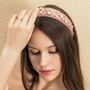 Hiuspanta|SUGAR SUGAR, Sparkly Teardrop Hairband in Pink