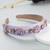 Hiuspanta|SUGAR SUGAR, Sparkly Flower Hairband in Lavender