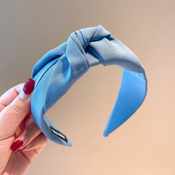Hiuspanta|SUGAR SUGAR, Premium Knot Hairband in Powder Blue