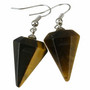 Korvakorut, NATURE COLLECTION|Pendulum Tiger Eye Earrings