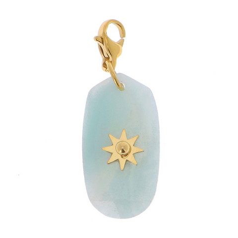 Maskotti/riipus, BOHM PARIS|Lockie Charm Maë -amazonite