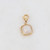 Maskotti/riipus, BOHM PARIS|Lockie Charm Chloé -agathe blanche