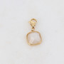 Maskotti/riipus, BOHM PARIS|Lockie Charm Chloé -agathe blanche