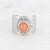 Sormus, BOHM PARIS|Bague Anais rhodium -orange glow