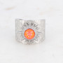 Sormus, BOHM PARIS|Bague Anais rhodium -orange glow