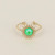 Sormus, BOHM PARIS|Bague Dao -electric green