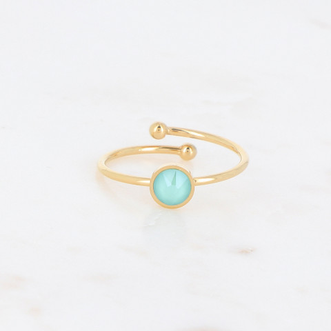 Sormus, BOHM PARIS|Bague Ally -mint green