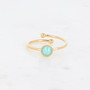 Sormus, BOHM PARIS|Bague Ally -mint green