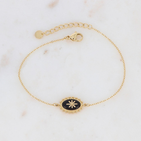 Rannekoru, BOHM PARIS|Bracelet Malina -onyx