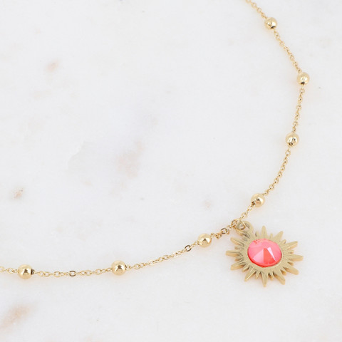 Kaulakoru, BOHM PARIS|Collier Siloane -light coral