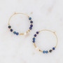 Korvakorut, BOHM PARIS|Créoles Bracéline  -lapis lazuli